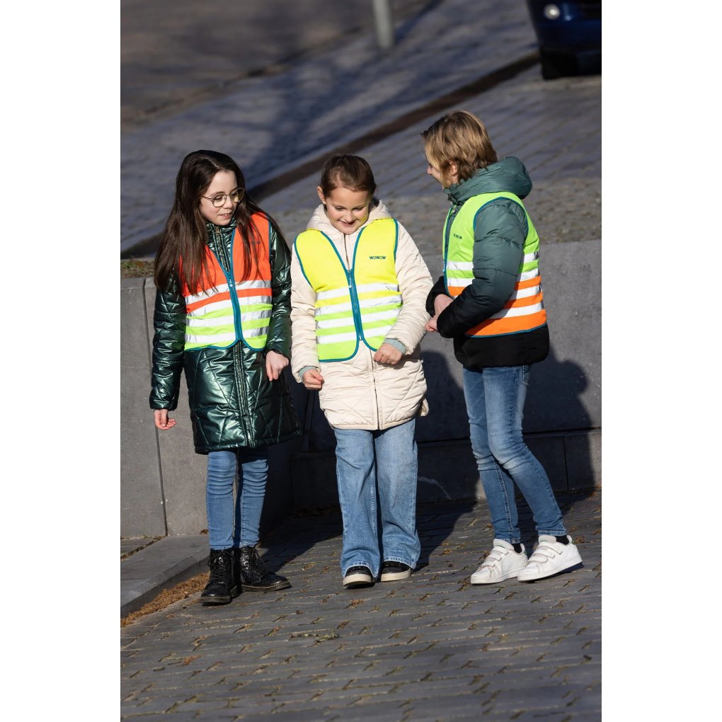 WOWOW Wasabi Jacket Safety Vest Kids - red