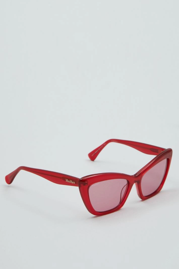 Resin sunglasses - RED