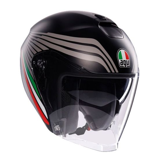 Casque jet AGV IRIDES - BOLOGNA - NoirRef : AG1065