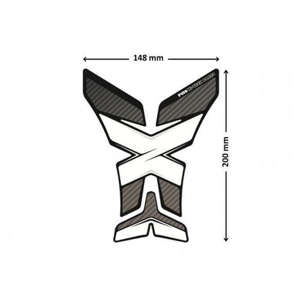 Tank Protector Puig X-TREME Universal - GrayRef: PUI0219 / 7597C