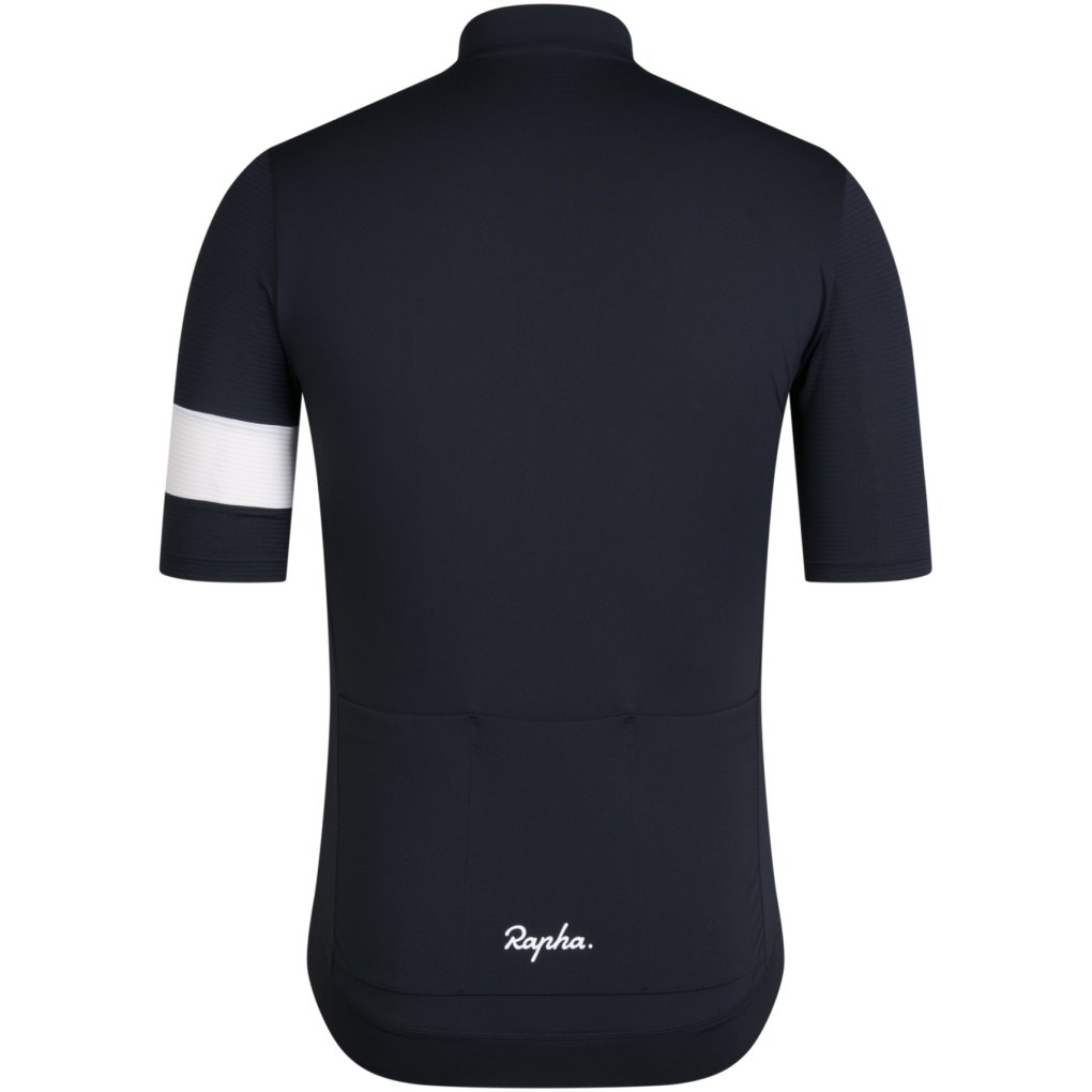 Rapha Core Lightweight Short Sleeve Jersey Men - black/white