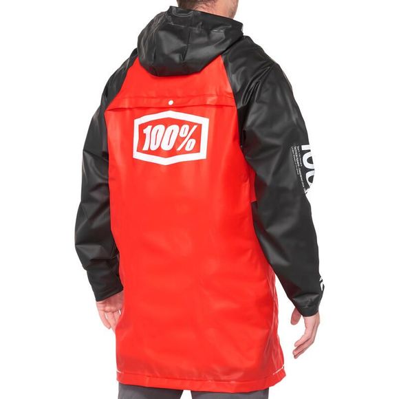 Veste de pluie 100% TORRENT - Noir / RougeRef : CE1428