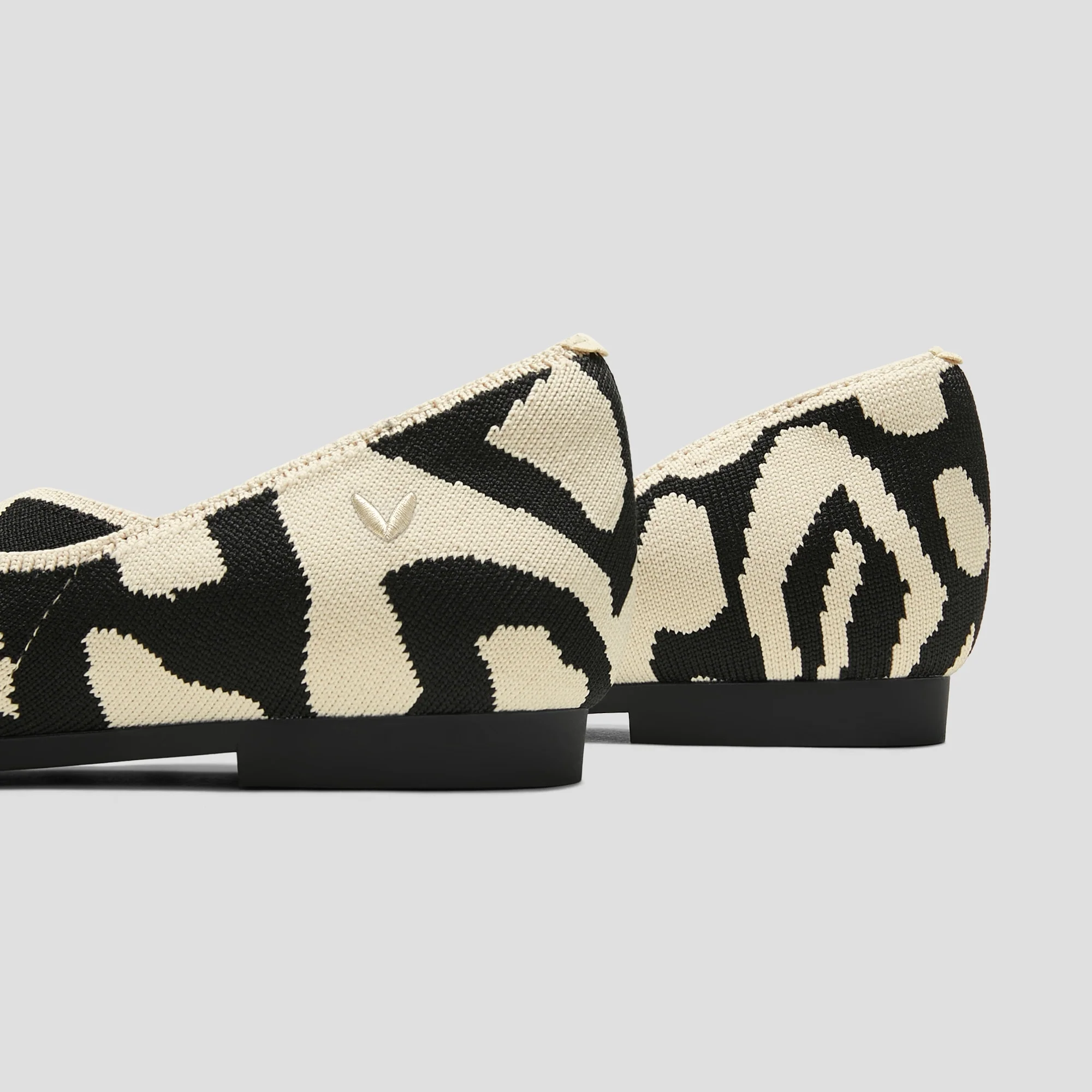 Pointed-Toe D'Orsay Flats (Melia)