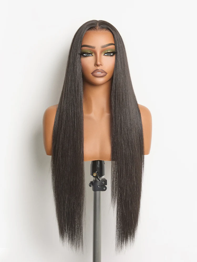 Ophirawig Veralux Blend Human Hair Easy Throw On Lace Wig Silky Straight Glueless Lace Wig Beginner Friendly