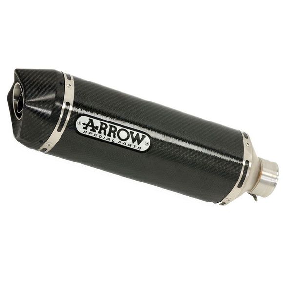 Silencieux Arrow Carbone Race-tech embout carboneRef : 71855MK