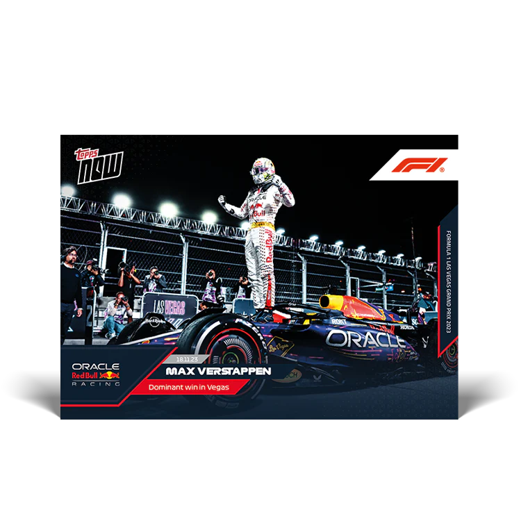 Topps UK - Max Verstappen - Dominant win in Vegas - F1 TOPPS NOW® Card #68