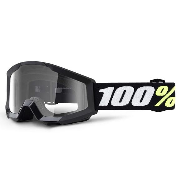 Masque cross 100% STRATA MINI - CLAIR ENFANT - NoirRef : CE1481 / 50033-00004