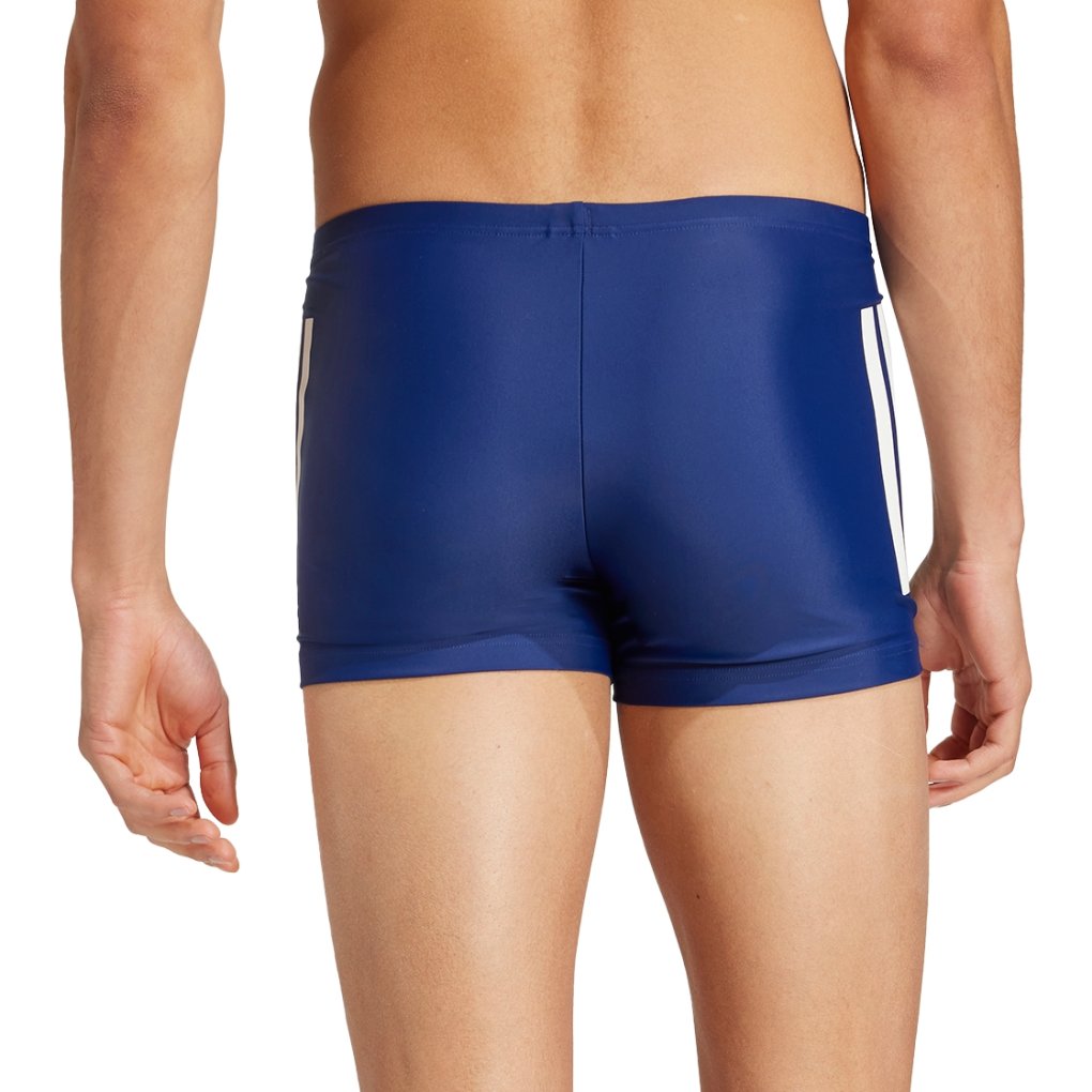 adidas 3-Stripes Swim Boxer Shorts Men - dark blue/white JN6536