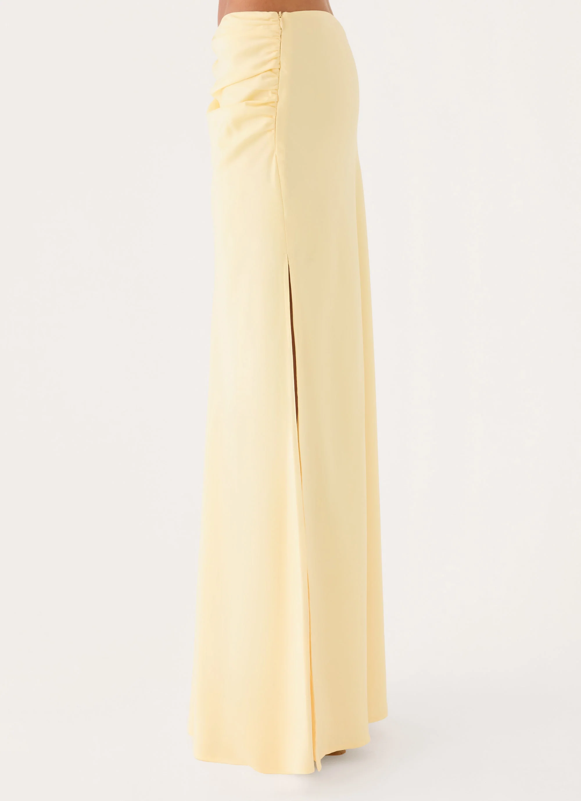 Belle Chime Maxi Skirt - Baby Yellow