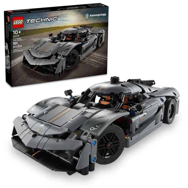 Koenigsegg Jesko Absolut Grey Hypercar LEGO #42173