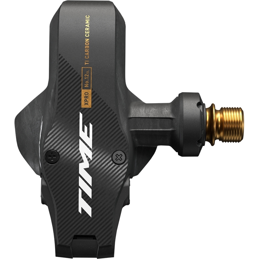 Time XPRO 12 SL Pedal - ICLIC - Q-Factor 53mm - carbon/gold - PD-XPRO-12SL-C1