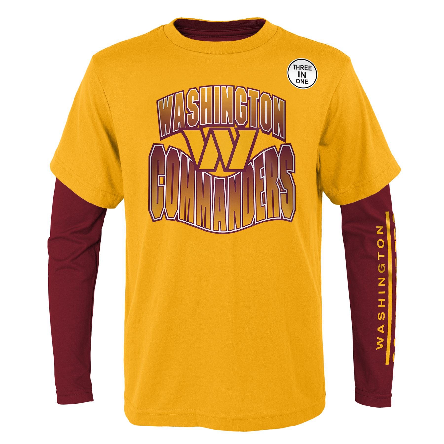 Washington Commanders Game Day 3-in-1 Combo NFL Shirt (YOUTH)