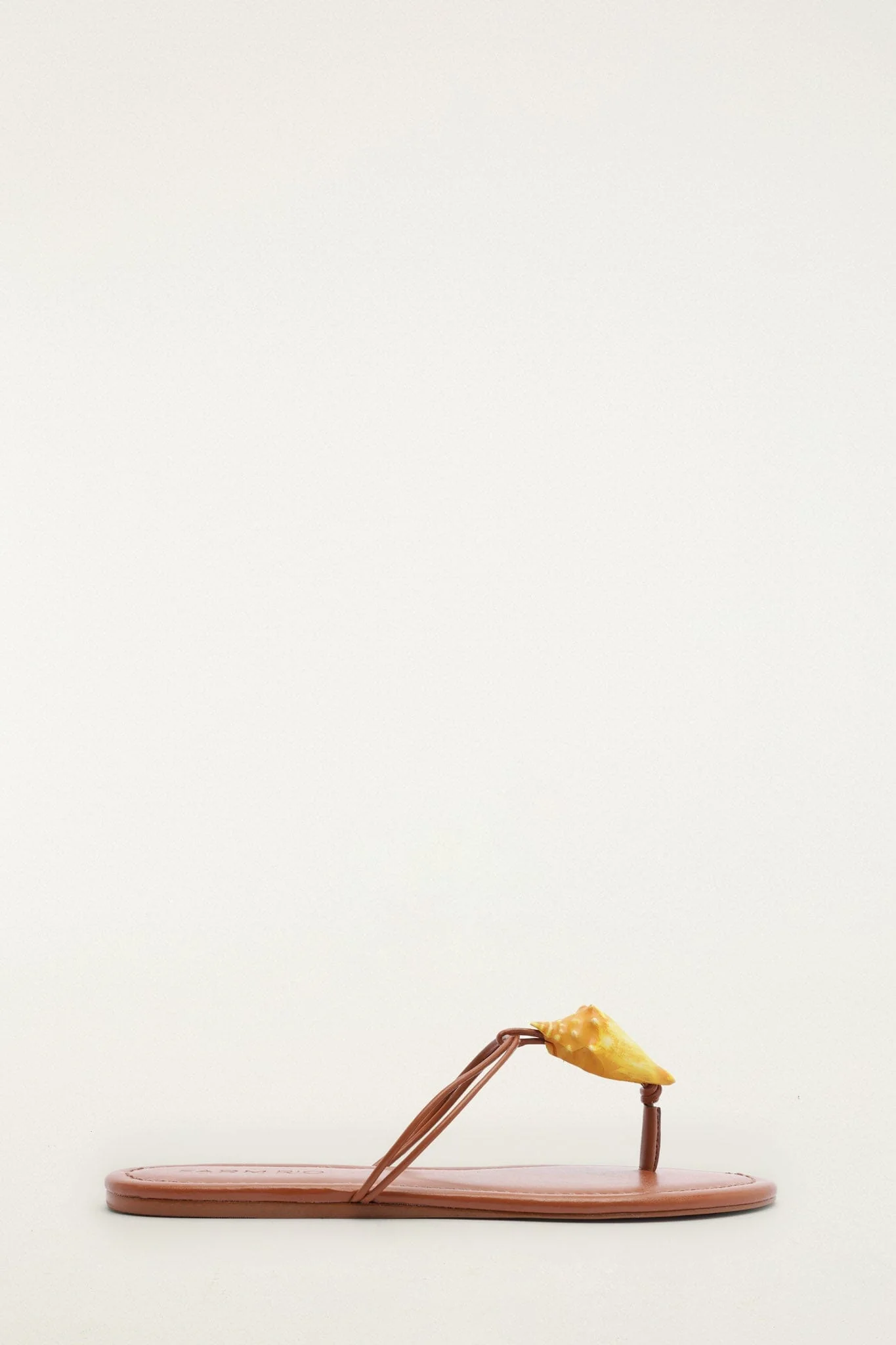 Shell Flat Sandal
