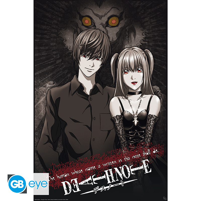 DEATH NOTE Poster Power couple (91.5x61cm)