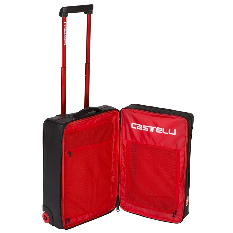 Castelli Rolling Travel Bag 43L - black 010