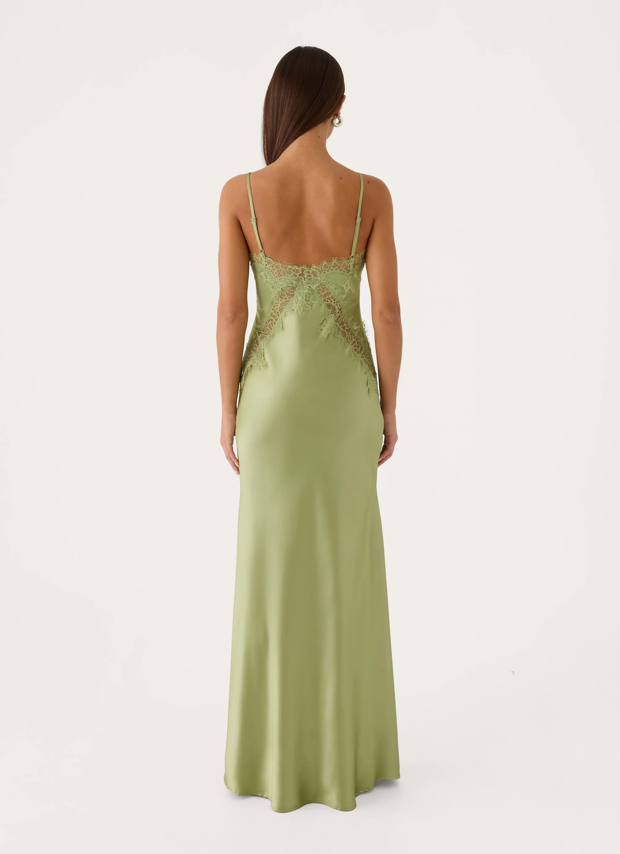 Winona Night Slip Dress - Green