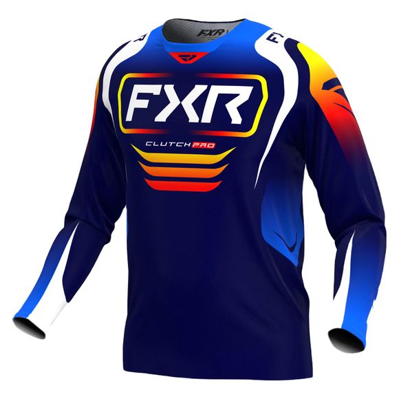 FXR CLUTCH PRO MX 25 2025 cross jersey - Blue / RedRef: FXR0843