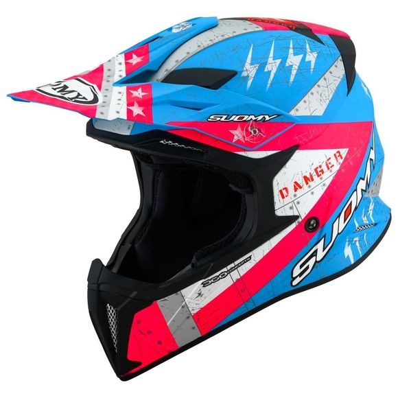 Suomy X-WING cross helmet - JETFIGHTER 2024 - PinkRef: SU0436