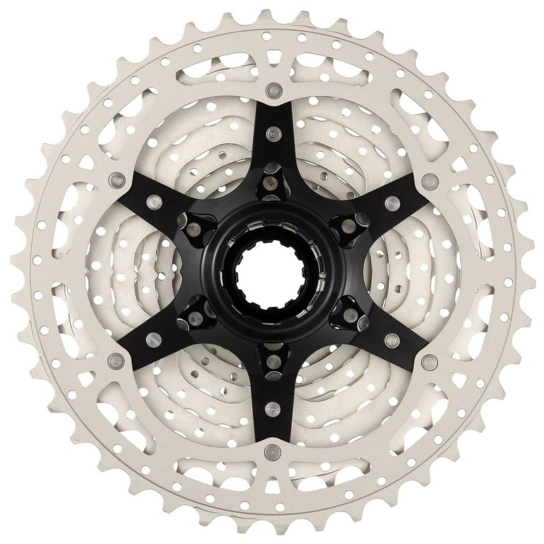 SunRace CSMS3 Cassette 10-speed - metallic silver