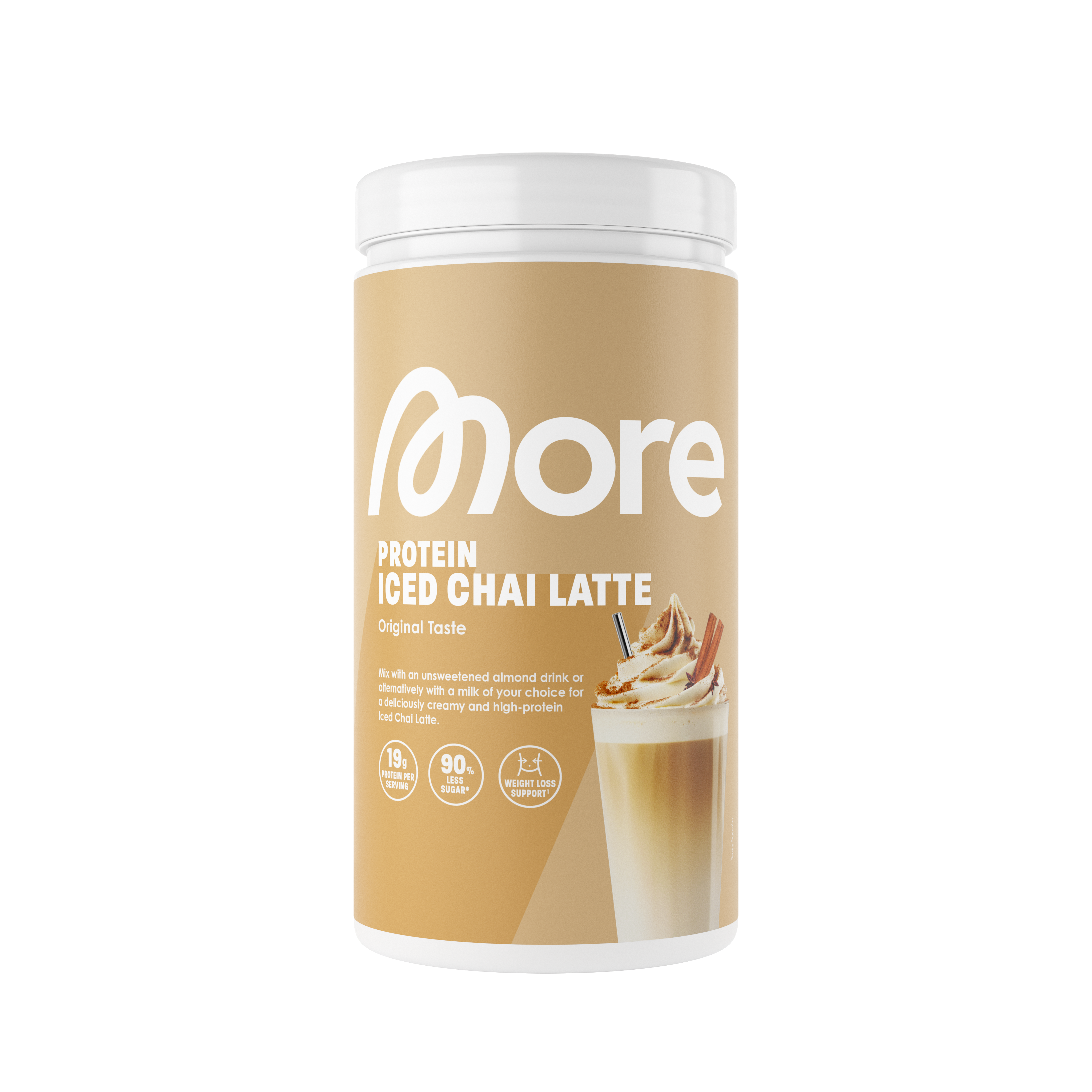 More Protein Iced Chai Latte