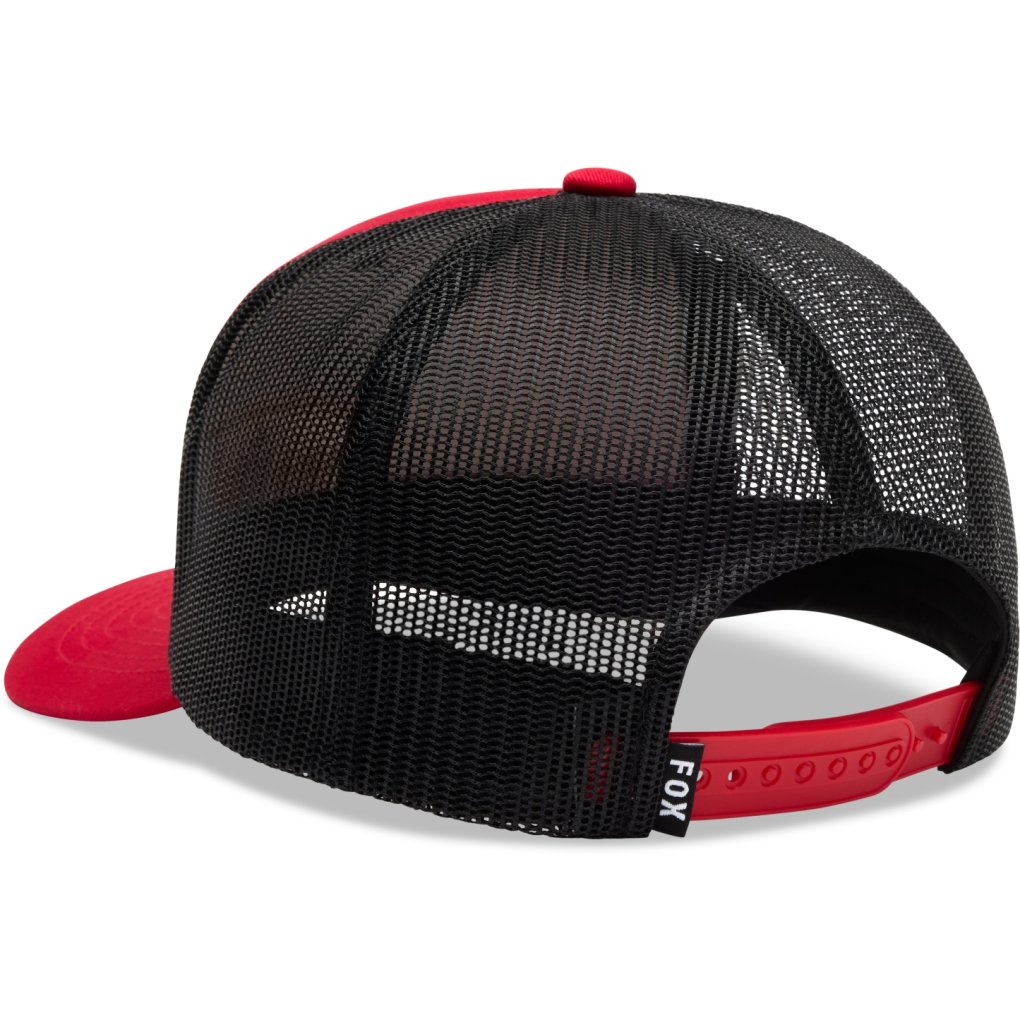 FOX Racewear Mesh Trucker Hat - flame red