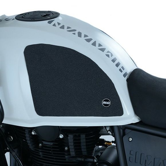 R&G Racing Tank Grip Translucent Kit (2 pieces)ROYAL ENFIELD 400 HIMALAYAN - 2019 - 2022Ref: RGR01023A / 1082187001