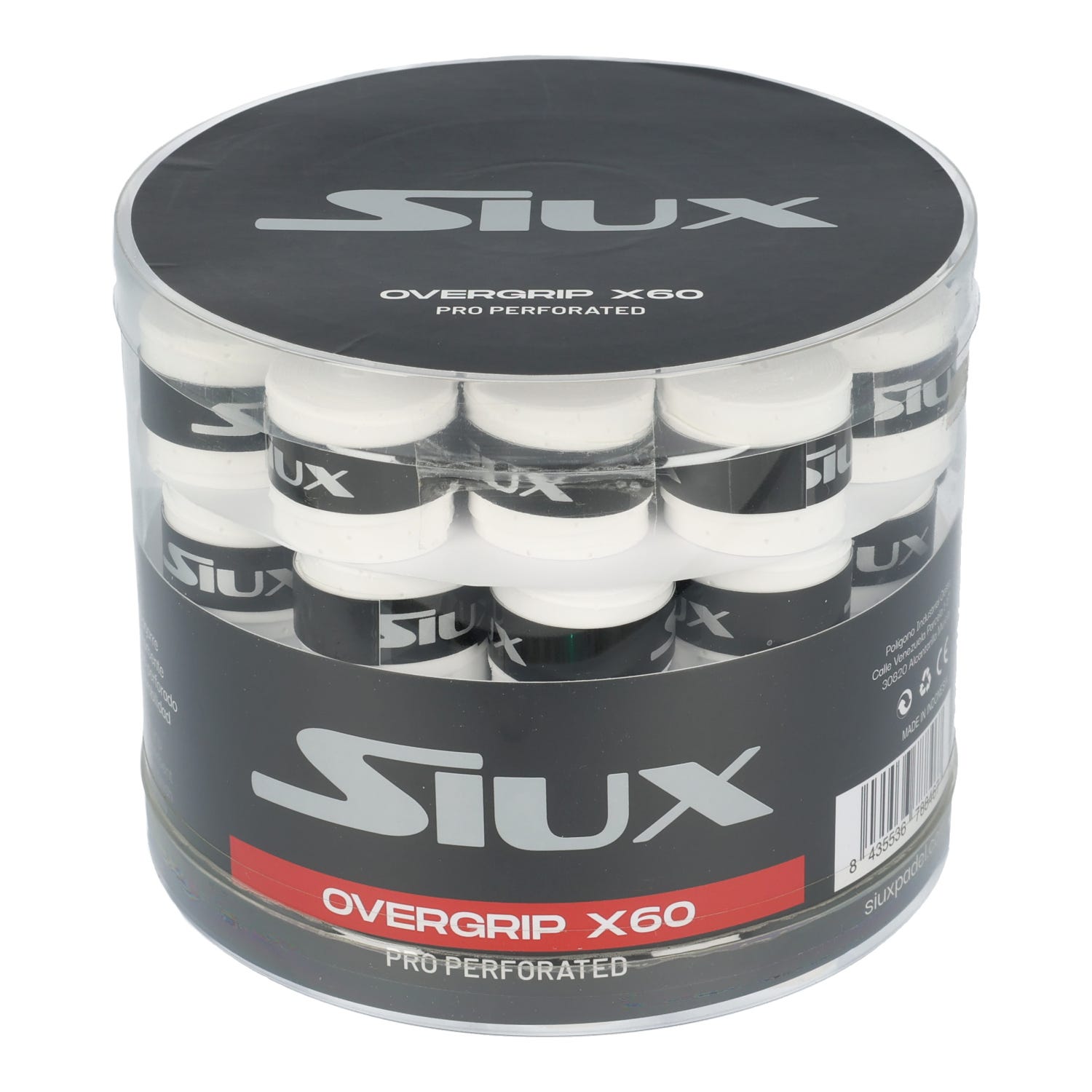 OVERGRIP SIUX PRO PERFORATED X60 WHITE