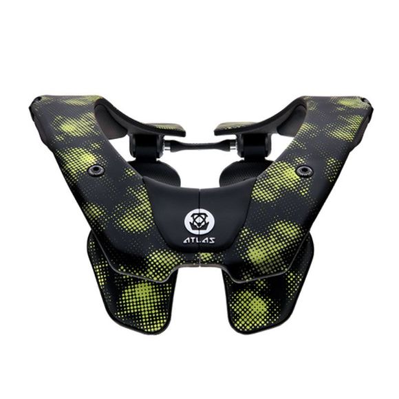 Atlas AIR BRACE VIRUS 2023 Neck Protection - Black / GreenRef: ATL0012
