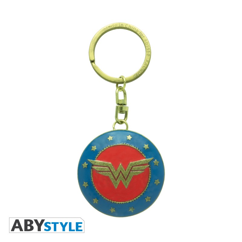 DC COMICS Keychain 3D Shield Wonder Woman