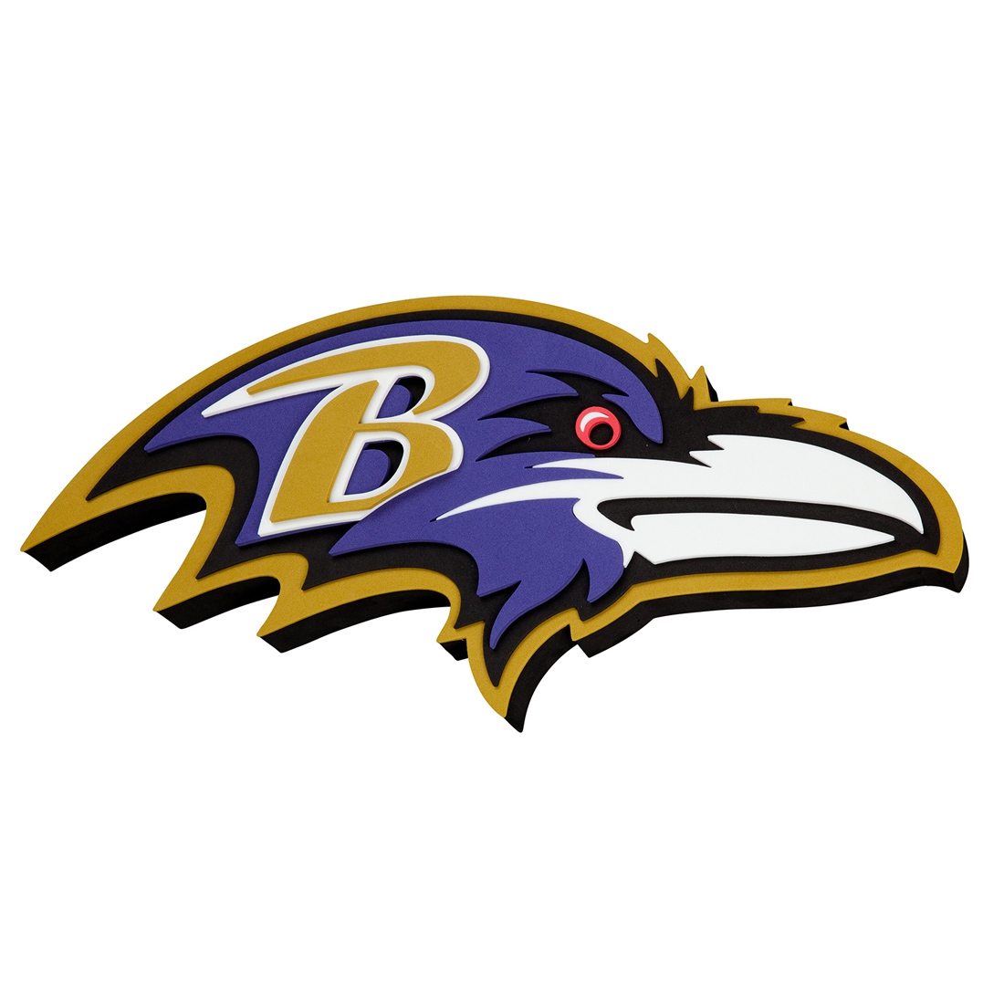 Baltimore Ravens NFL 3D Foam Sign