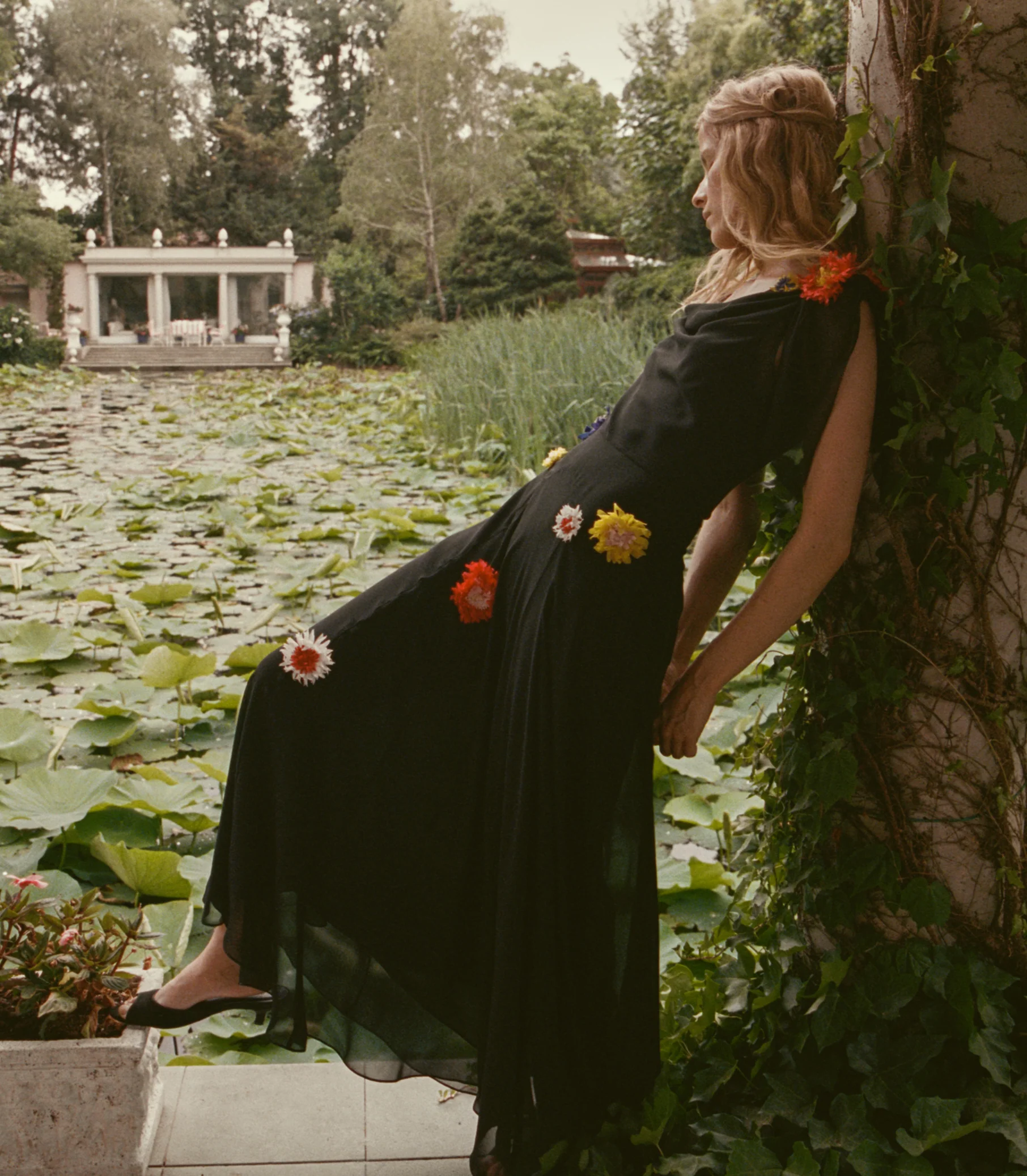 Orphina Maxi Dress - Black