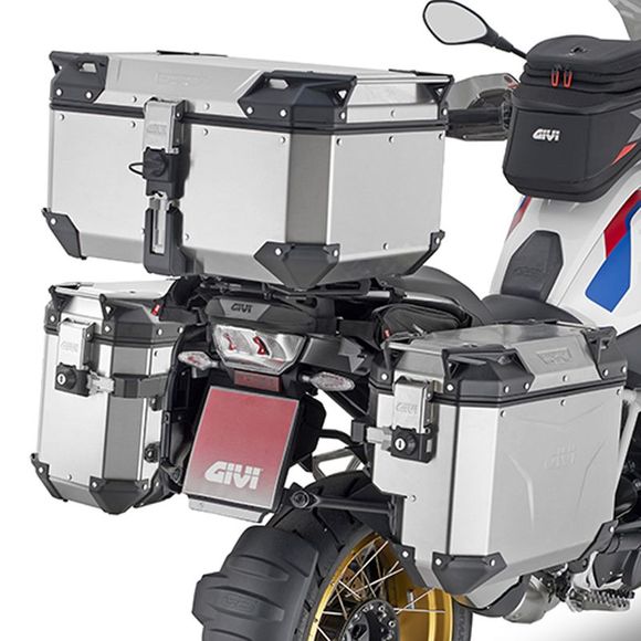Givi Trekker OutBack EVO Alu Suitcase 48 liters right side Universal - GrayRef: Gi1845 / Obke48Ar