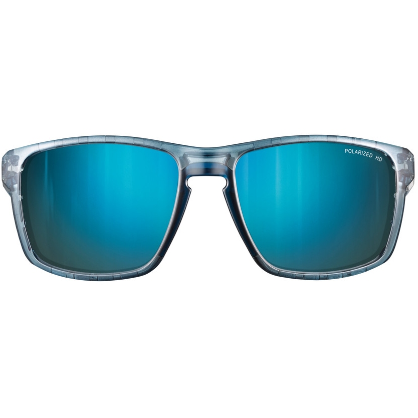 Julbo Shield Sunglasses - Duck Blue/ Matt Blue - Multilayer Blue Spectron HD 3 Polarized