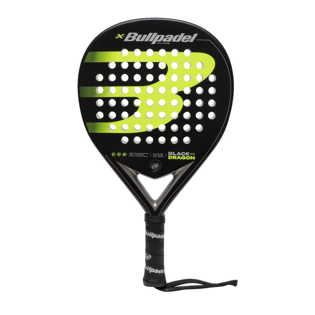 BULLPADEL BLACK DRAGON 4.0