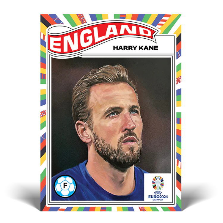 Road to UEFA EURO 2024 Living Set Card 27 - Harry Kane