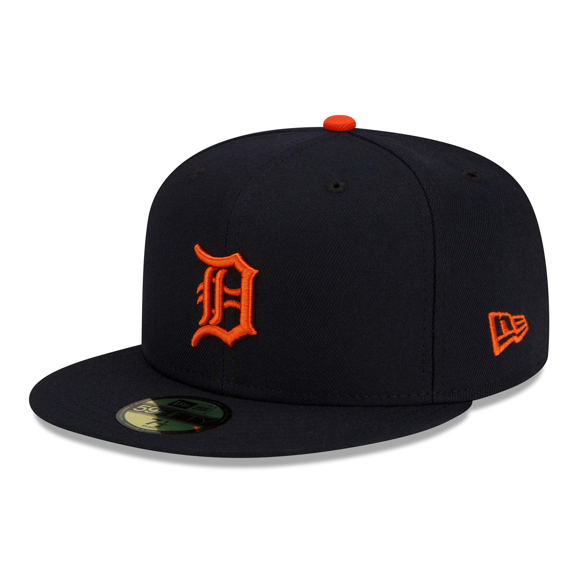 Detroit Tigers Authentic New Era 59FIFTY Fitted MLB Cap Road