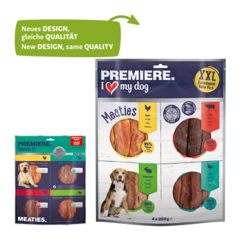 PREMIERE Pure Meaties XXL Mix 4x250g
