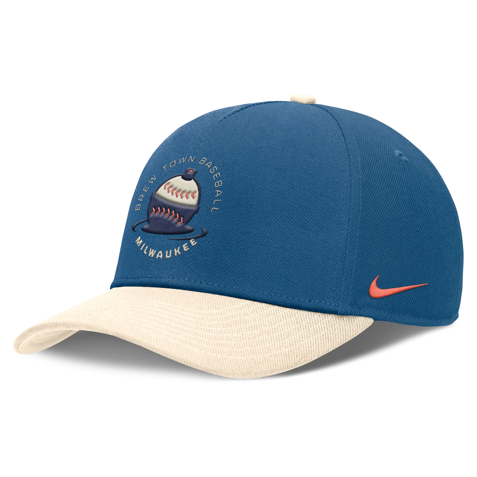 Milwaukee Brewers City Connect Rise Adjustable MLB Cap Blue
