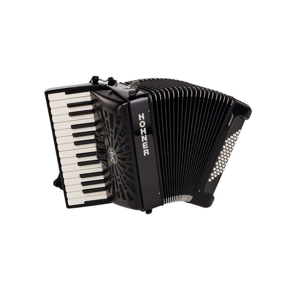 Hohner Bravo II 48 black Set – Thomann Ireland