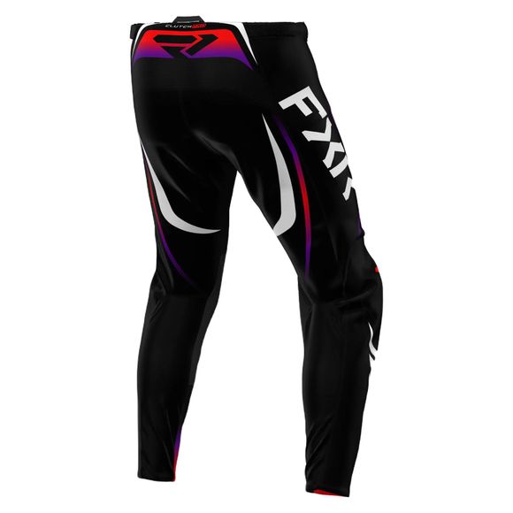 FXR CLUTCH PRO MX 25 2025 cross pants - Black / RedRef: FXR0838