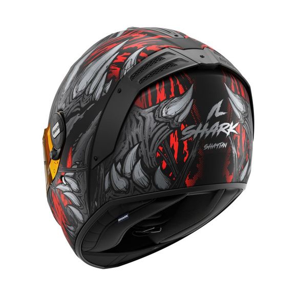Shark SPARTAN RS SHAYTAN Full-Face Helmet - Black / RedRef: SH1713