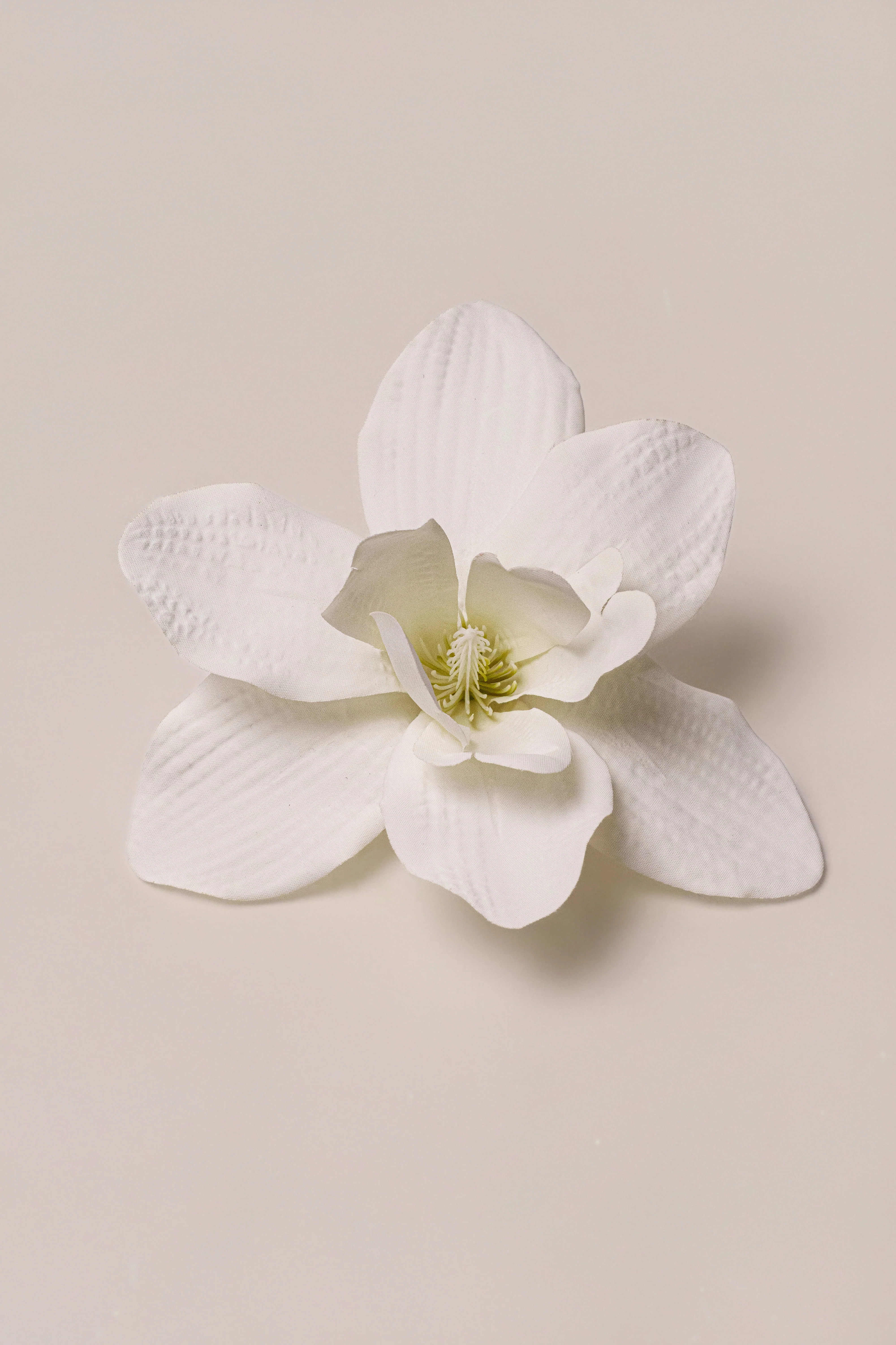 White Coastal Orchid Hair Clip