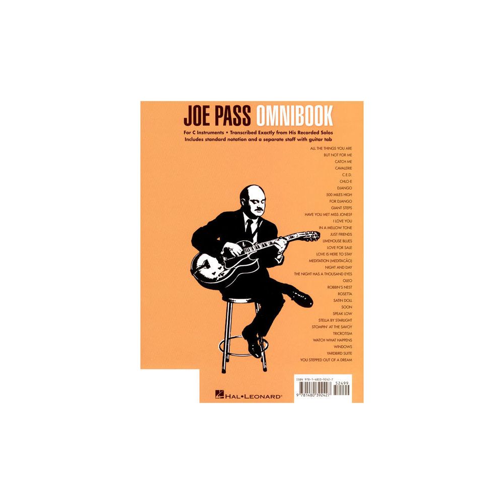 Hal Leonard Joe Pass Omnibook C – Thomann Ireland