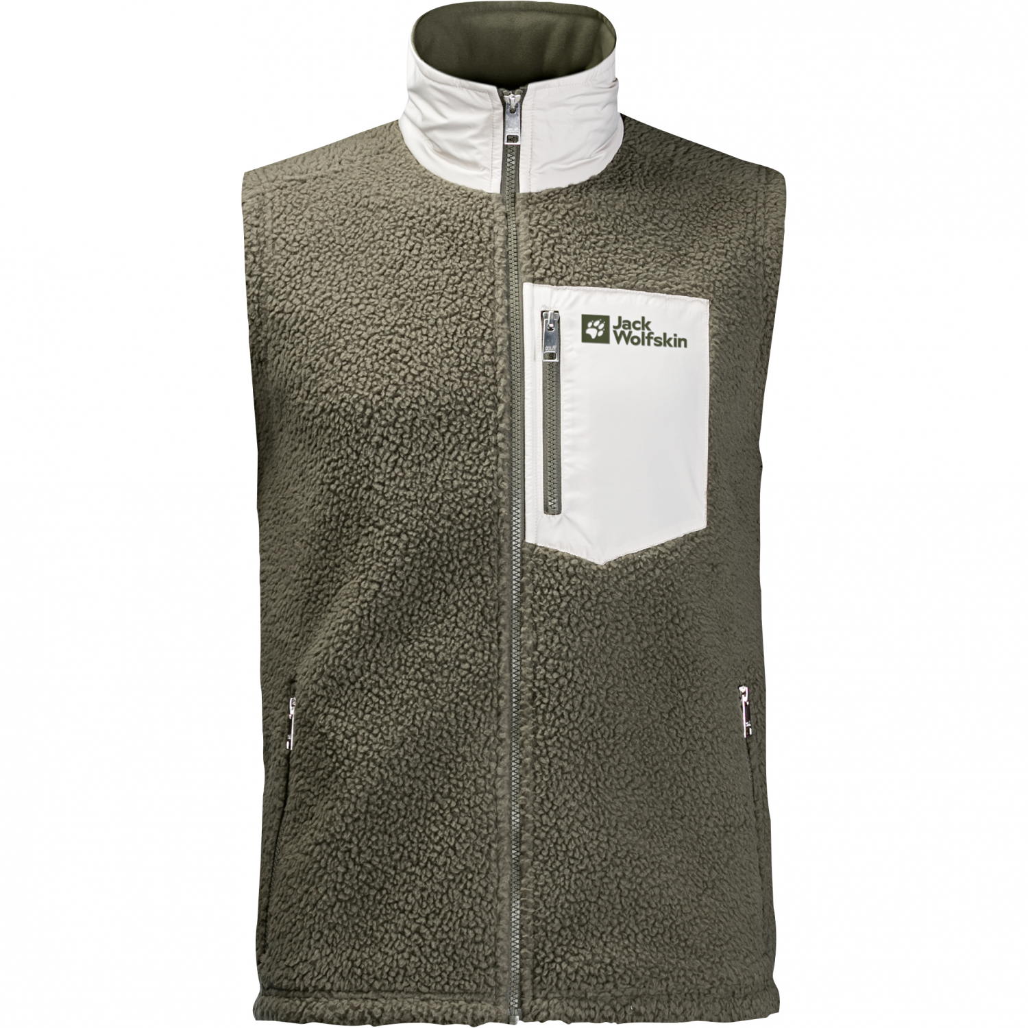 Jack Wolfskin Kingsway Vest M Men (Dusty Olive)