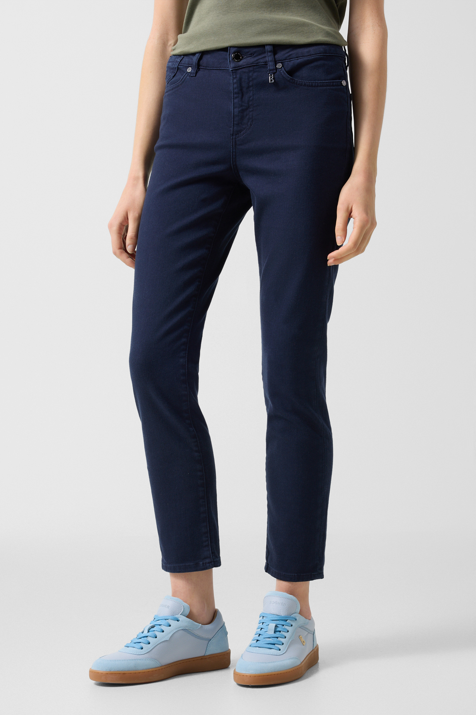 7/8 slim fit jeans Julie in Navy blue