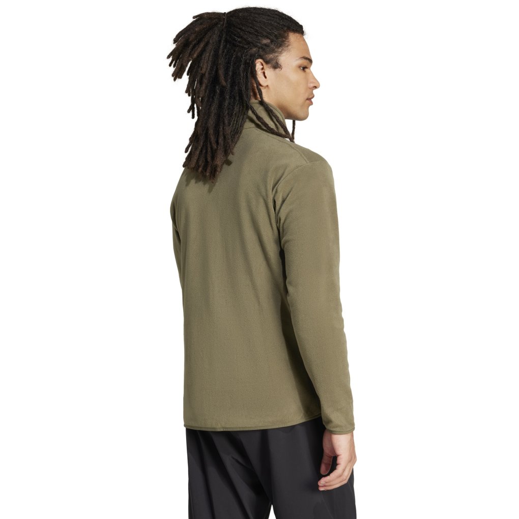 adidas TERREX Multi Essential Fleece Jacket Men - olive strata JP0796