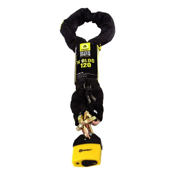 Auvray Anti-Theft Chain K Block 120Cm With Universal PadlockRef: auv0011 / kbl120auv10