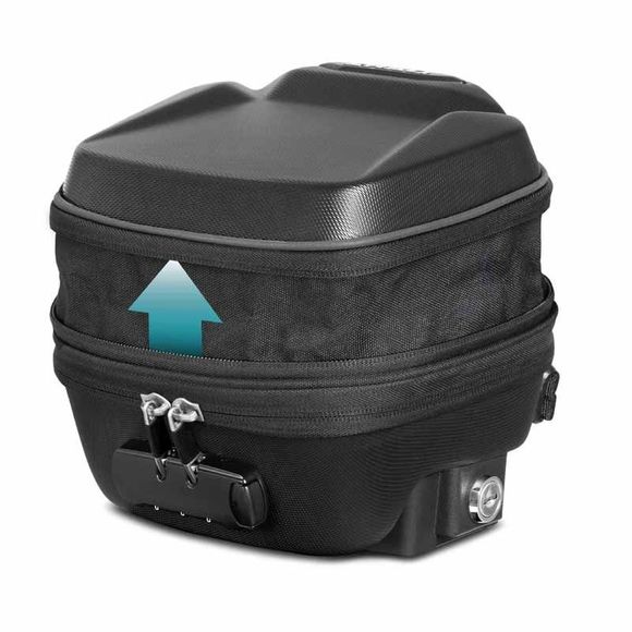 Sacoche réservoir Shad E03CL PRO Click system (3 à 4 litres) Universel - NoirRef : SD0176 / X0SE03CLP