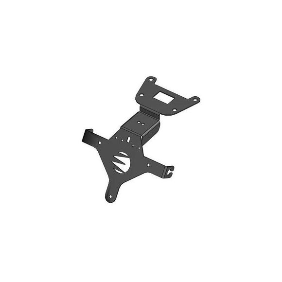 Brazoline ADAPTABLE License Plate Holder - BlackRef: 22401