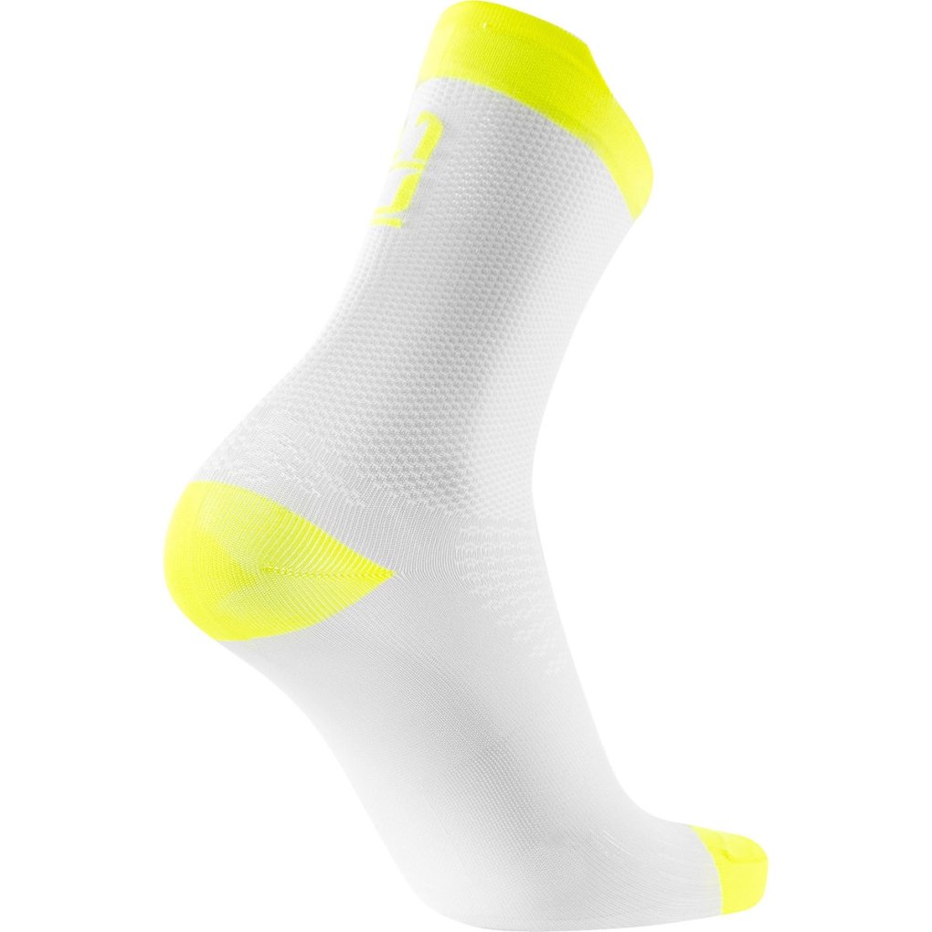 Sidi Nitiidus Cycling Socks - White Yellow Fluo